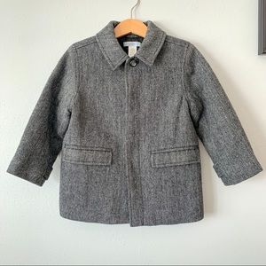 Janie and Jack wool blend coat